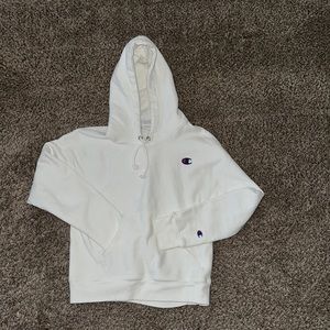 White Champion Hoodie